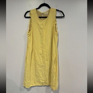 Yellow‎ thread and supply shift dress